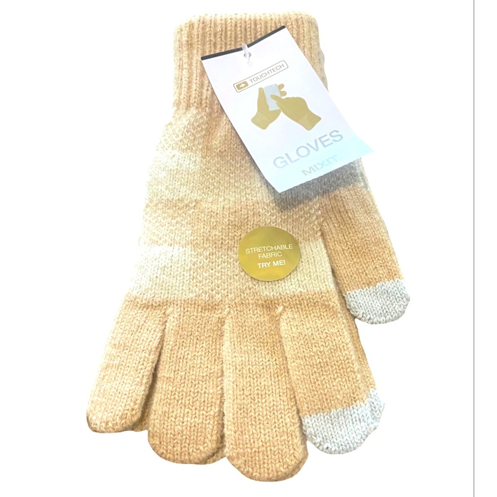 🆕 Mixit Touch Tech 1 Pair Cold Weather Gloves NWT